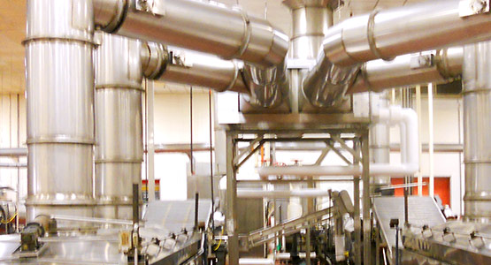 Energy Recovery Heat Exchanger reduces air pollution and water usage
