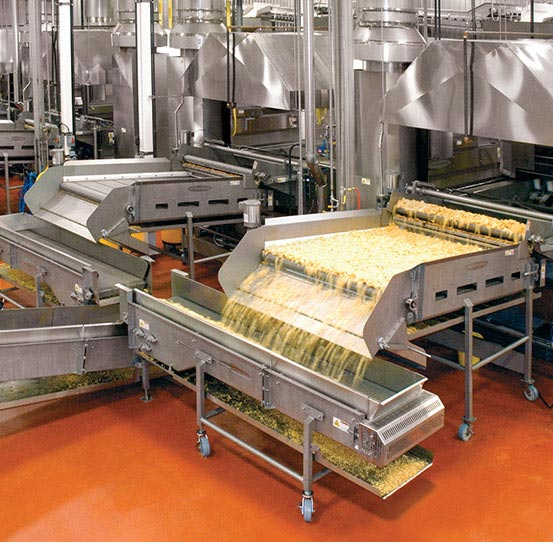 Batch frying equipment for snack foods