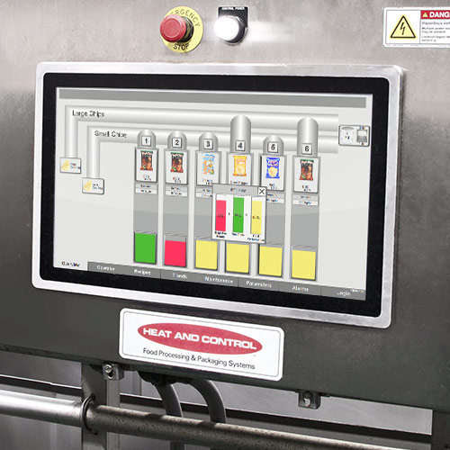 Sistemas de controles para procesamiento y empacado de alimentos