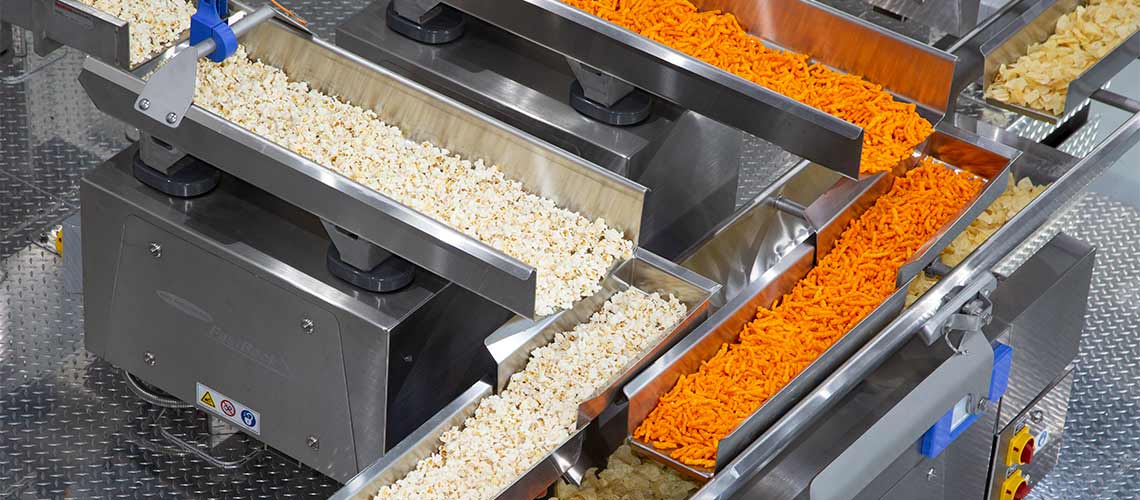 Snack food blending systems