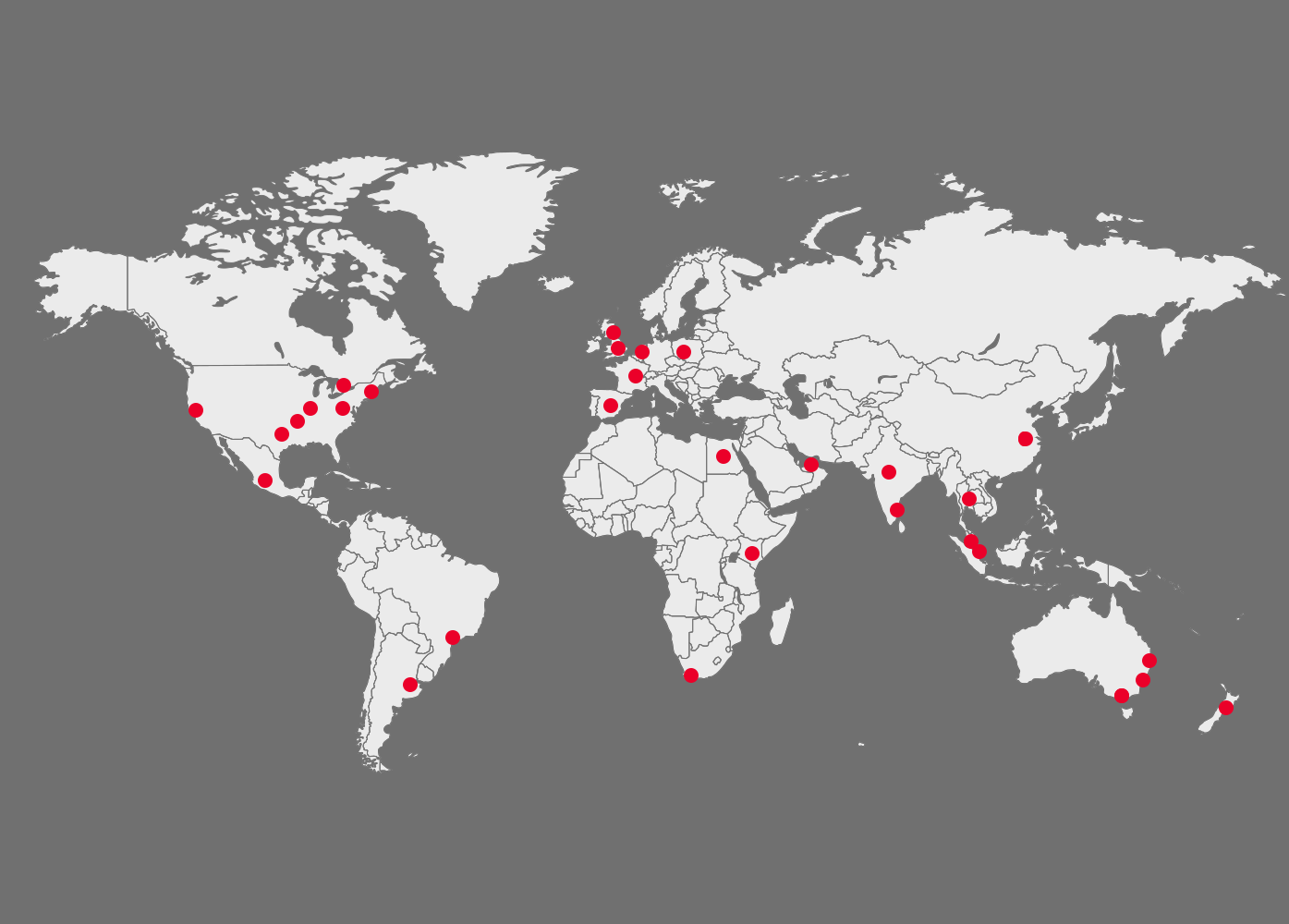 Heat and Control's Global Locations