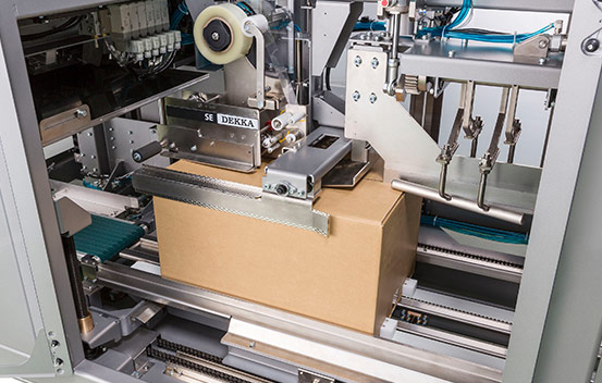 Case erector and closing machine