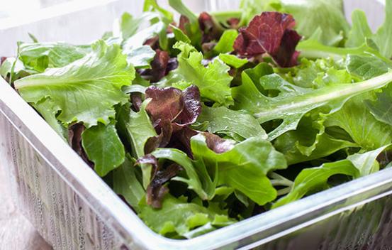 Llenadores de bandejas de verduras, ensaladas y frutas