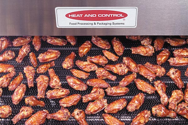 Chicken wings on the AirForce impingement oven