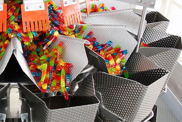 Weighing for Candy Products