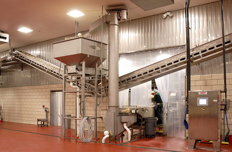 Vertical Screw Elevator Heat and Control