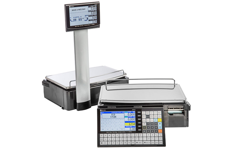 Uni 5 weigh labelling scale