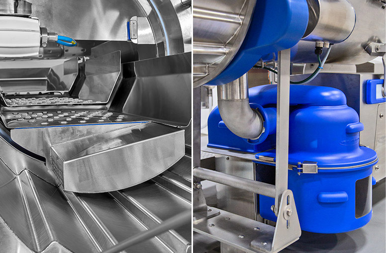 Captura y contención del curado