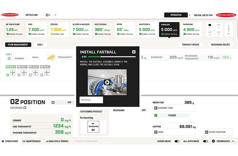 Product Handling: Guided Mode
