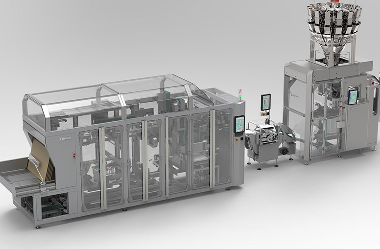 Integrated Snack Packaging System with Seal Checker