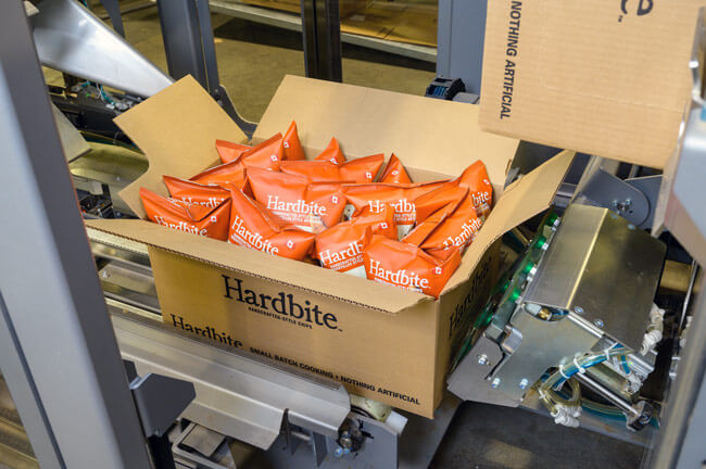 Bolsas de chip de hervidor de agua empacadas en cajas