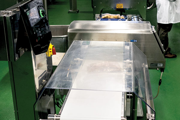 Metal Detection and Check Weigher for Prepared Foods