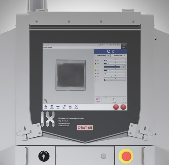 Sistema de inspección por rayos X Ishida IX-GN Series