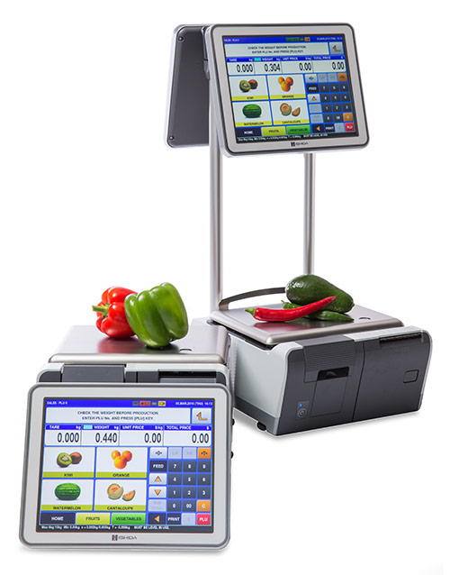 Ishida UNI-9 receipt and label printing smart scale