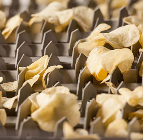 Equipo de selección de tamaño de papas fritas