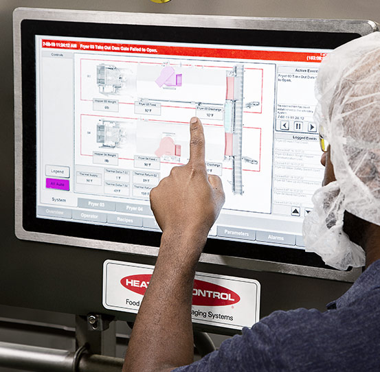 Sistemas de control PLC para líneas de procesamiento y empacado de alimentos