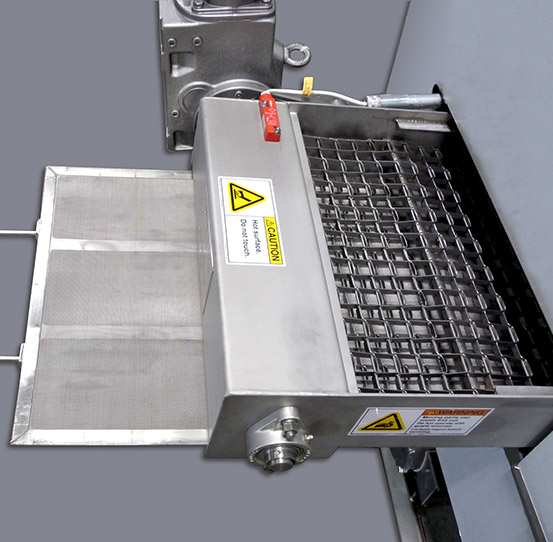 Fryer support module with KleenSweep Centrifugal Separation System