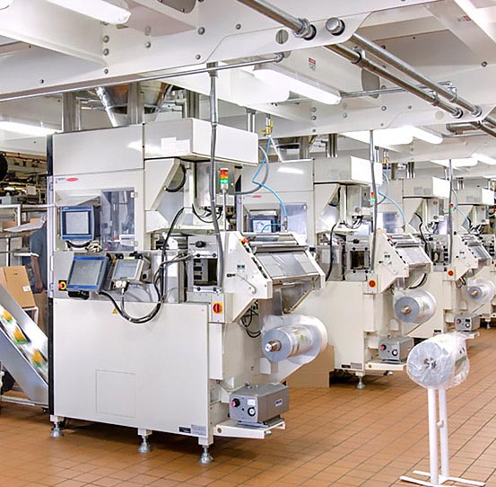 Analyze data from bagging machines in packaging room