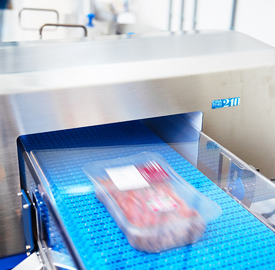 Metal Detection System for Washdown Food Processing Areas