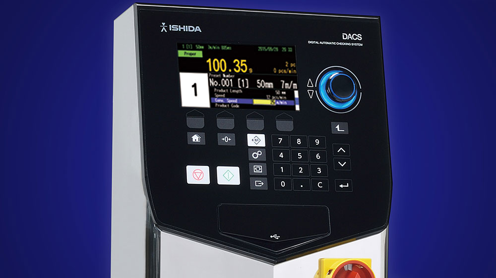 Sistema verificador de peso para snacks