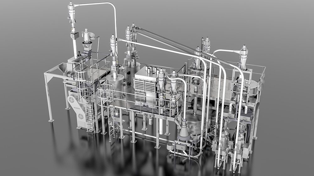 Sistema para elaborar masa de maíz en Heat and Control