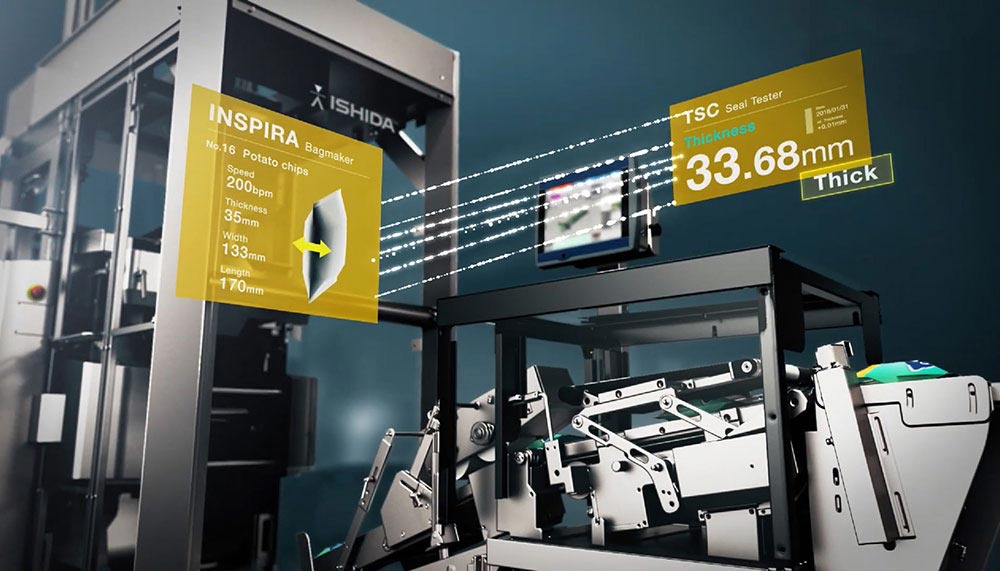 Seamless Integration from Weigher to Case Packer