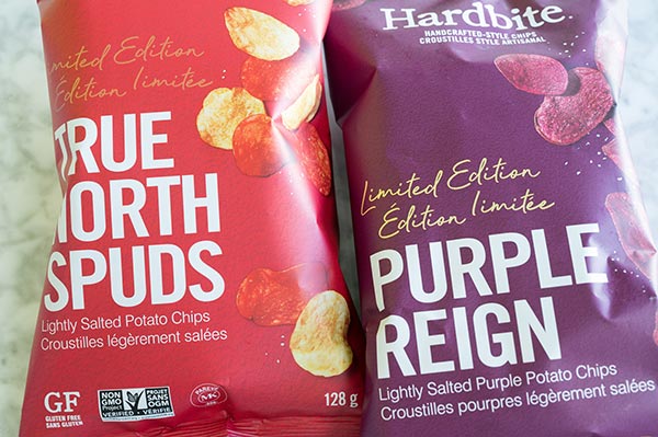 Hardbite bagged potato chips