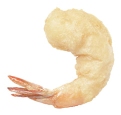 Camarón de masa tempura