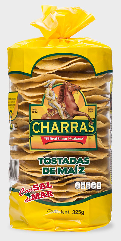 Tostada Charras