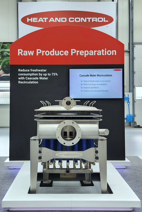 Cascade water recirculation process