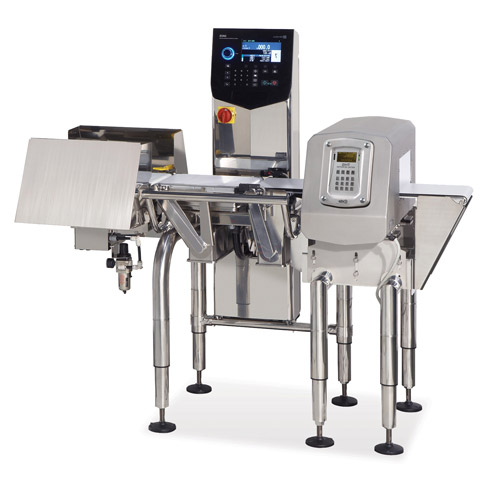 Metal Detection and Checkweigh Combo System