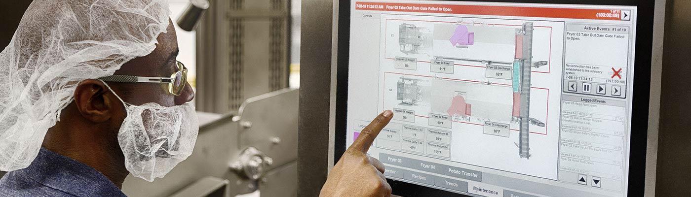 Sistemas de controles para procesamiento y empacado de alimentos