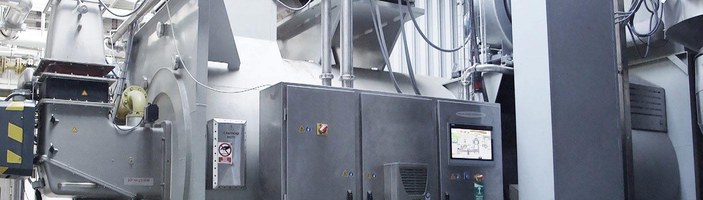 Energy saving and pollution control food processing equipment