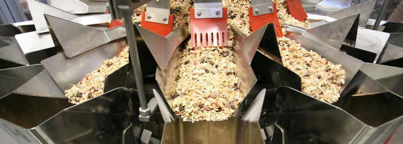Ishida weigher for granola and cereals