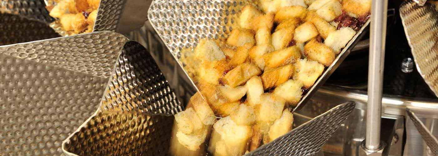Ishida multihead weighers for crouton application