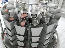 Screw Feeding Multihead Weigher for Sticky Products