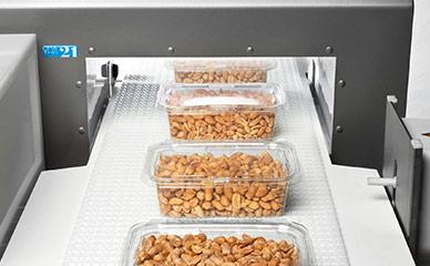 Inspection equipment for nuts and snacks