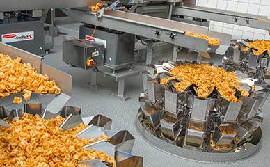 Ishida weighing and packaging for pellet snacks