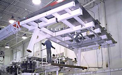 Platforms and support structures for bakery food processing