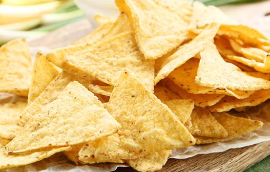 Tortilla Chips made with masa flour