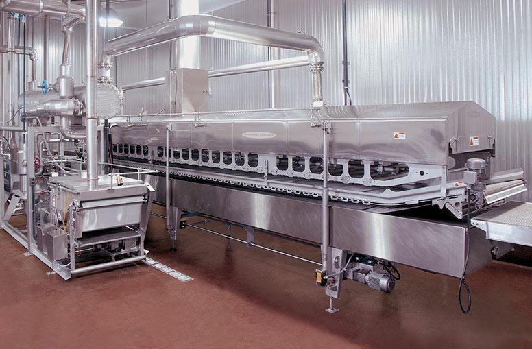 Breaded Products Fryer (BPF) with cover open