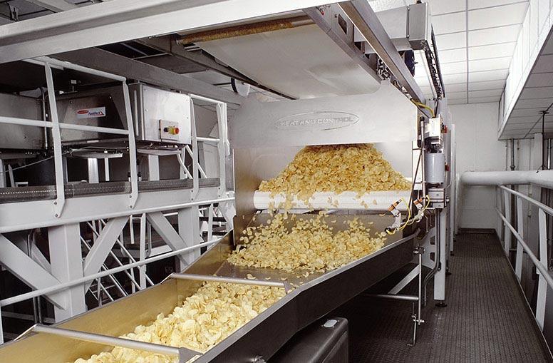 Accumulation equipment for snack food lines