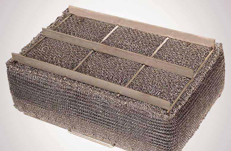 Stainless steel mesh pads for Oil Mist Eliminator