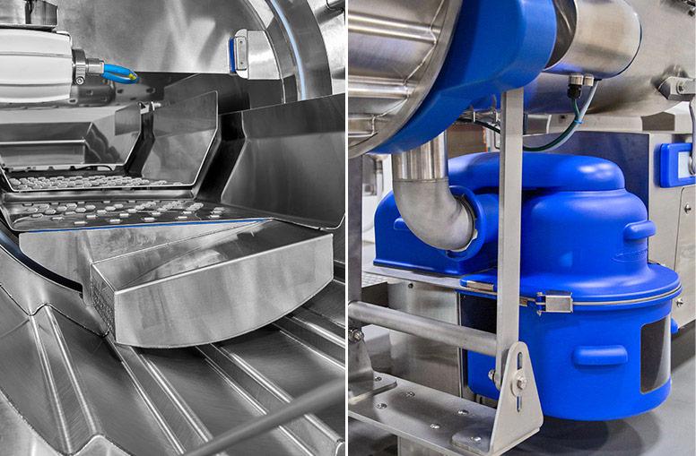 Captura y contención del curado