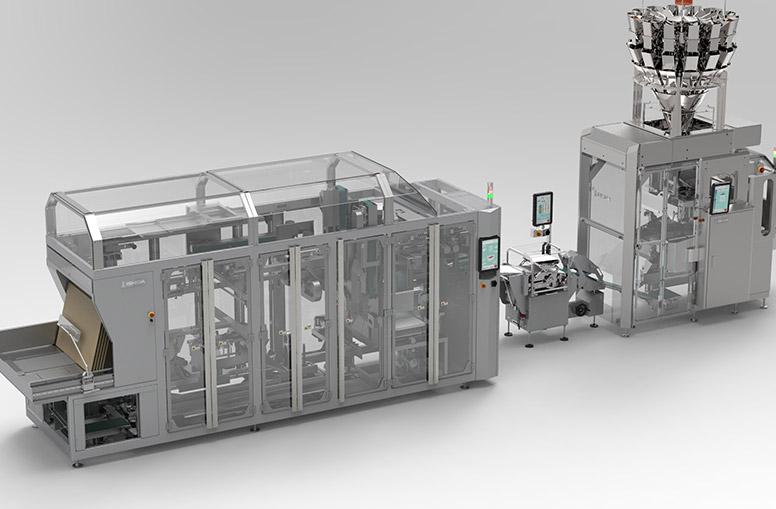 Integrated Snack Packaging System with Seal Checker