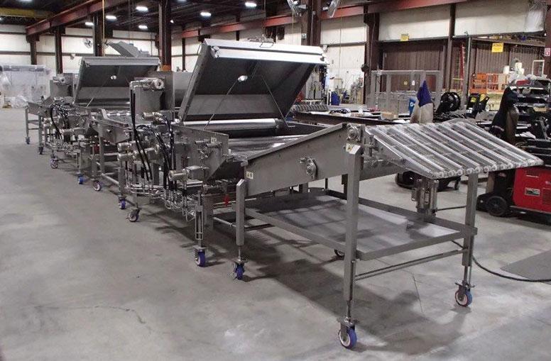 Seafood Frying, Batter and Breading, and Conveying equipment