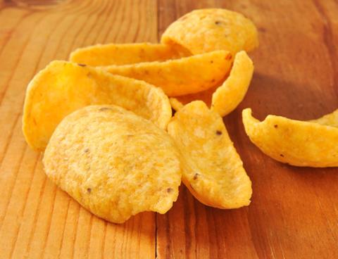 Maquinaria de procesamiento de alimentos para chips de maíz