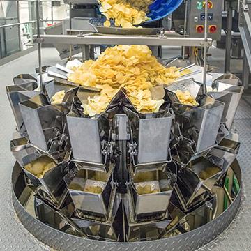 Ishida Multihead Weigher for Potato Chips & Snacks