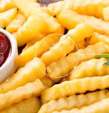 Artículo del blog de producción de papas fritas a la francesa